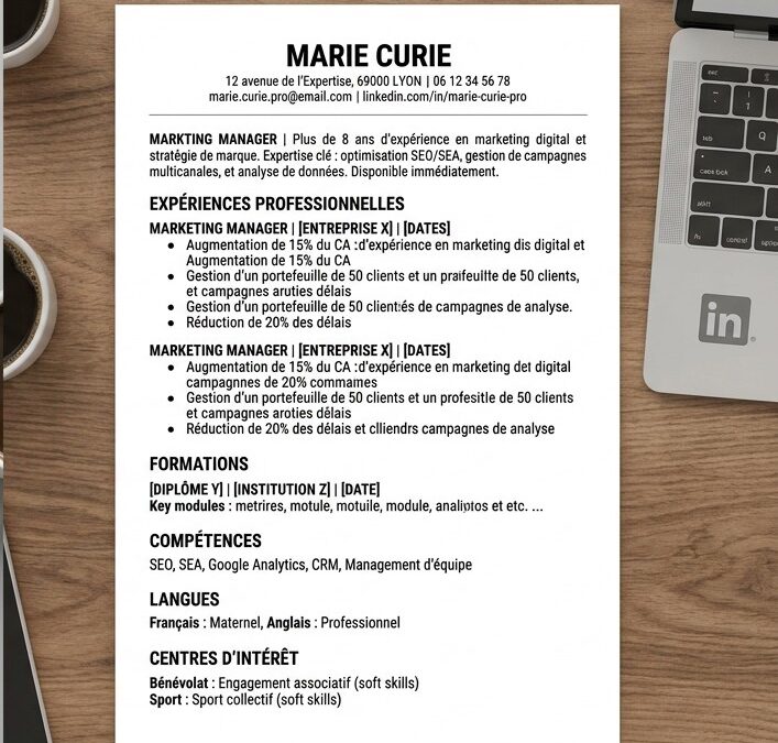Comment rédiger un CV efficace et optimisé ?